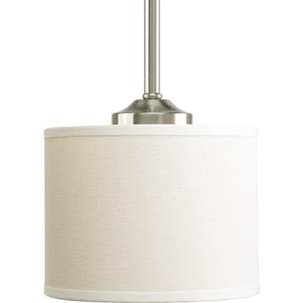 Inspire Collection Brushed Nickel 1-light Mini-Pendant