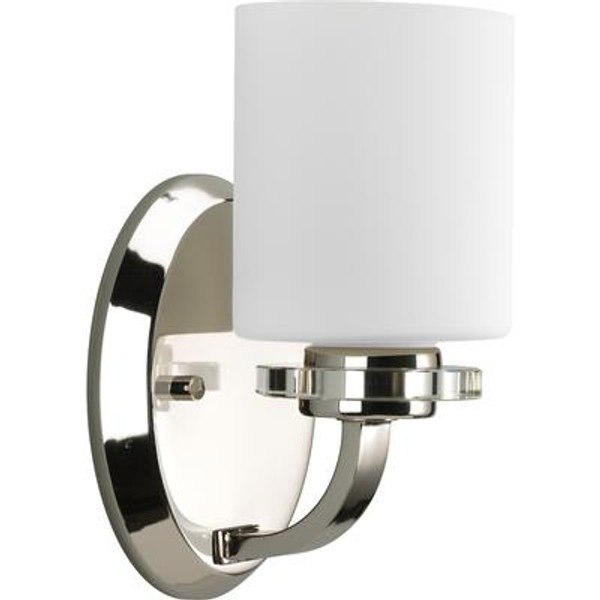 Nisse Collection Polished Nickel 1-light Bath Light