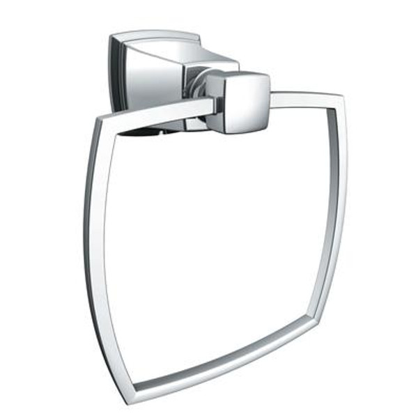 Boardwalk Towel Ring - Chrome