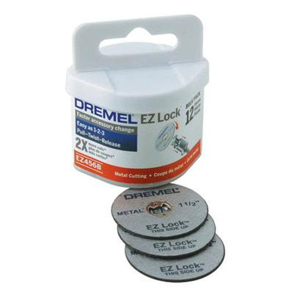 EZ Lock Cut-off Wheel Bulk Pack (12 Pieces)