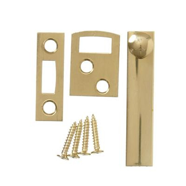 2-1/2 Inch  Solid Brass Surface Bolt