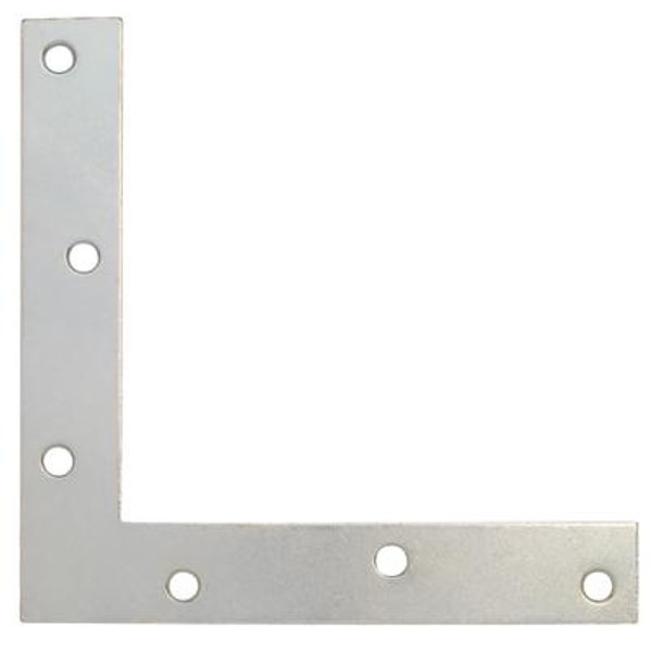 6 Inch  Zinc Flat Corner Brace