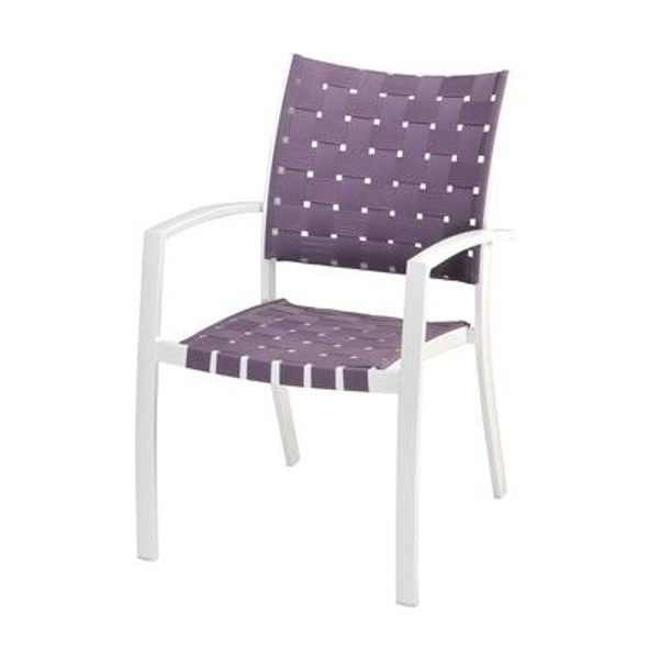 Purple Strap Chair