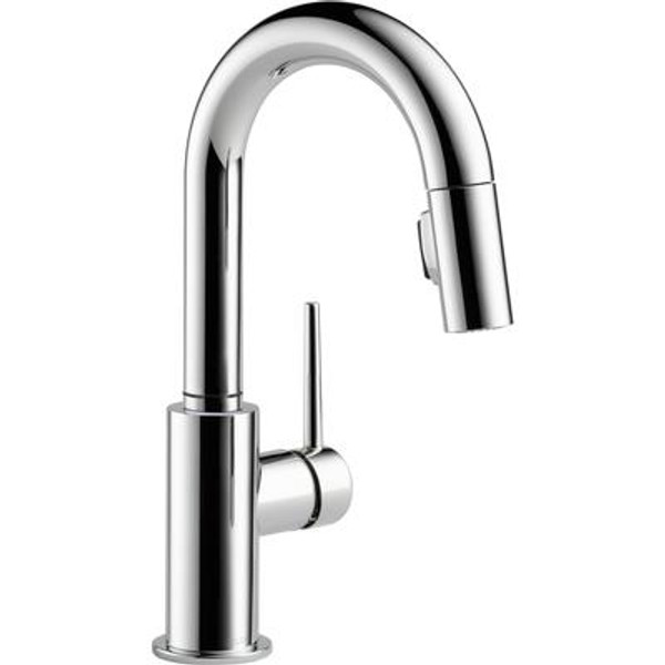 Trinsic Single-Handle Pull-Down Sprayer Kitchen Faucet in Chrome