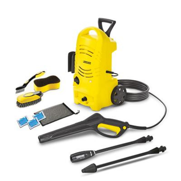 K2.27CCK 1600PSI Electric Pressure Washer with Dirtblaster wand & Car Care Kit