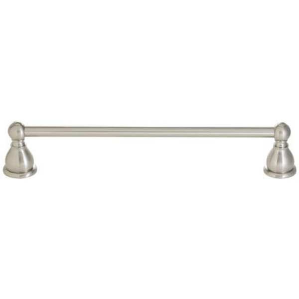 Conical 24 inch Towel Bar in Brushed Nickel