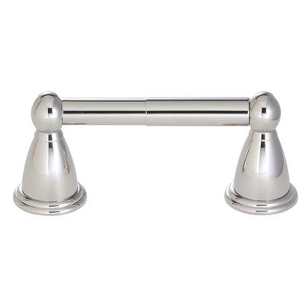 Conical Double-Post Toilet Paper Holder in Polished Chrome