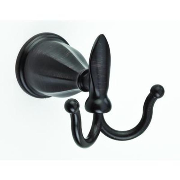 Sedona Double Robe Hook in Tuscan Bronze