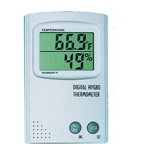 Digital Temperature And Humidity Monitor With Min/Max  F/C