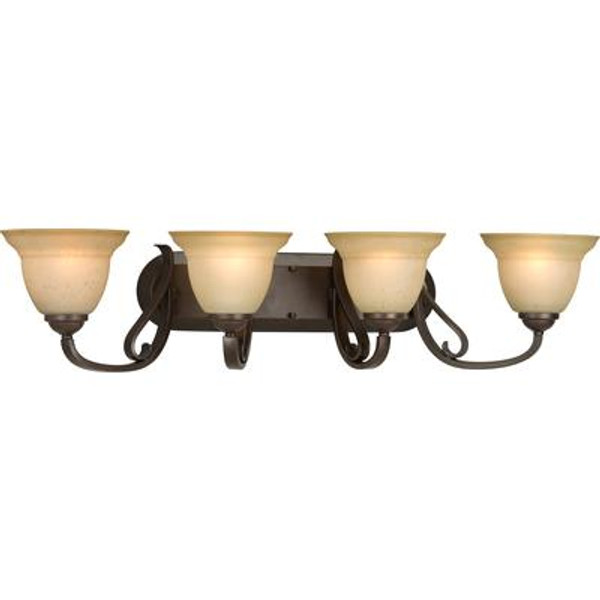 Torino Collection Forged Bronze 4-light Wall Bracket