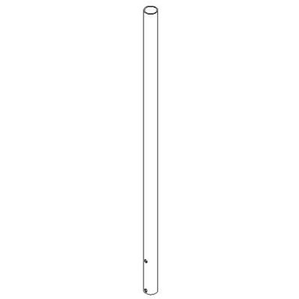 Aluminum Round Post &#150; 8 Feet