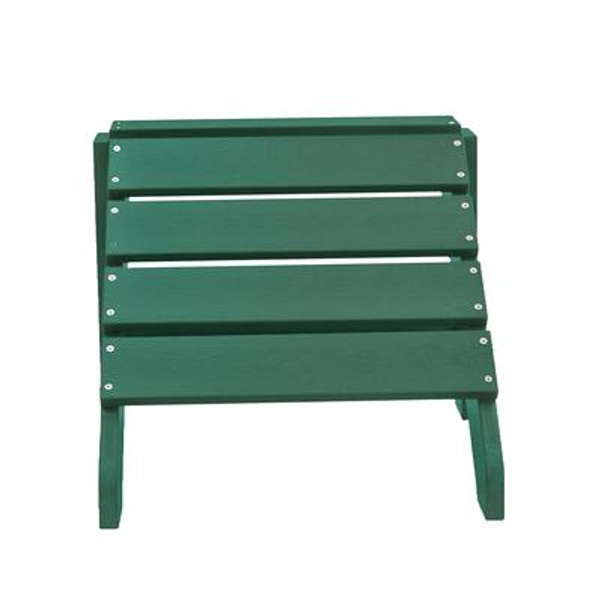 Hunter Green  Cape Cod Adirondack Ottoman