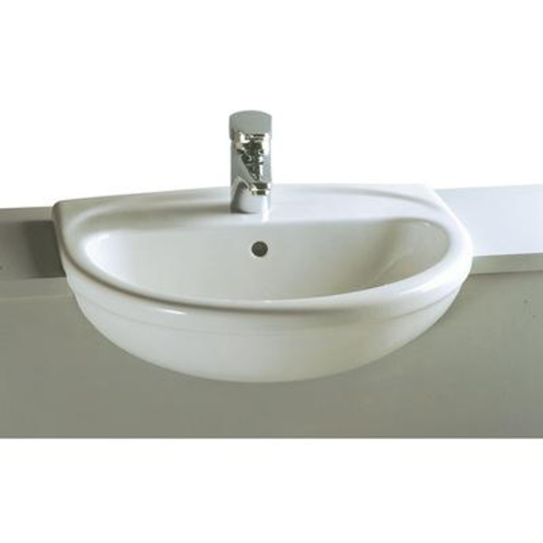 The Commercial Semi-Counter Lavatory Sink By VitrA