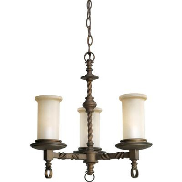 Santiago Collection Roasted Java 3-light Chandelier