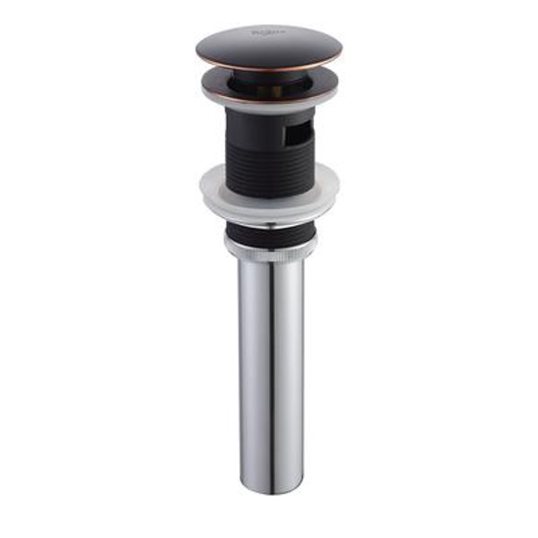 Pop Up Drain with Overflow Oil Rubbed Bronze