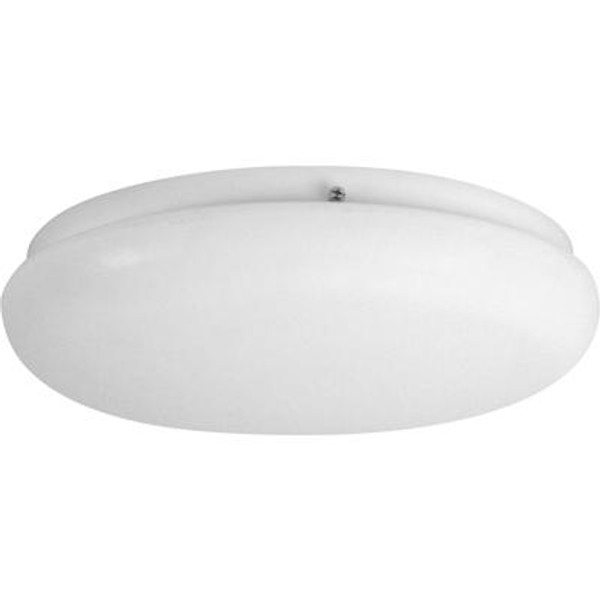 3 Light White Flushmount