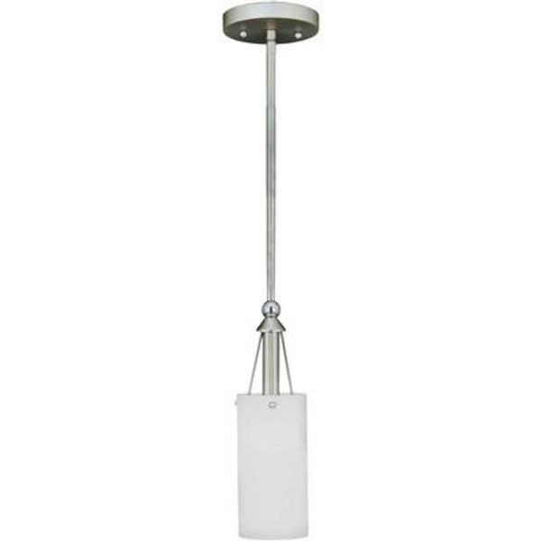 Burton Incandescent Light Ceiling Brushed Nickel  Incandescent Pendant