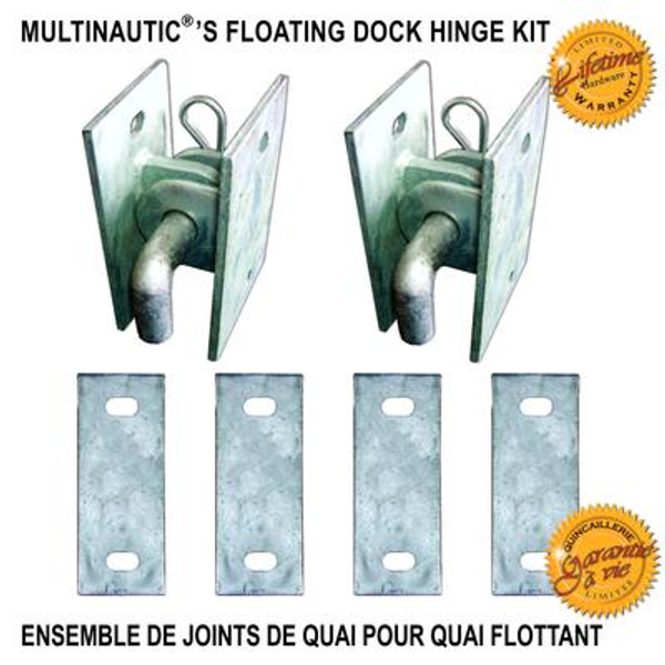 Floating Dock Hinge Kit