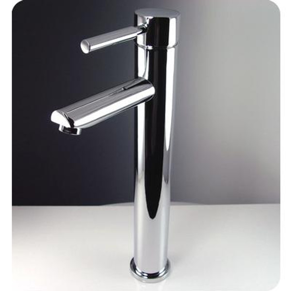 Tolerus Single Hole Vessel Mount Bathroom Vanity Faucet - Chrome