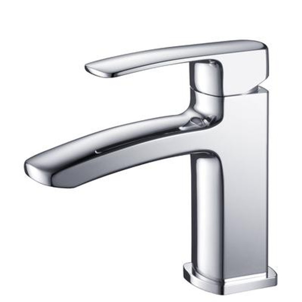 Fiora Single Hole Mount Bathroom Vanity Faucet - Chrome