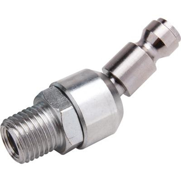 1/4 Inch x 1/4 Inch Male to Male Swivel Automotive  Plug