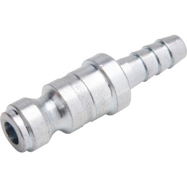 1/4 Inch x 1/4 Inch Automotive Barbed Plug with Clamp