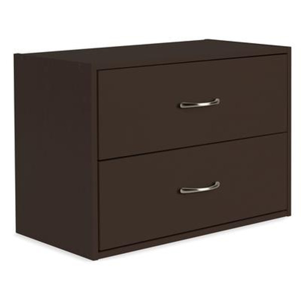 Configurations - 2 Drawer Cube Espresso