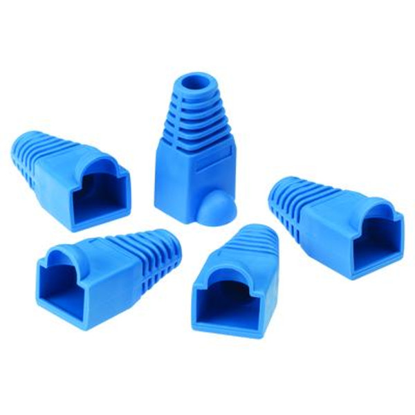 RJ45 Mod Plug & Boots  15ea/Pk