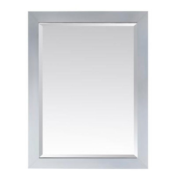Modero 28 X 32 Inch Mirror in White Finish