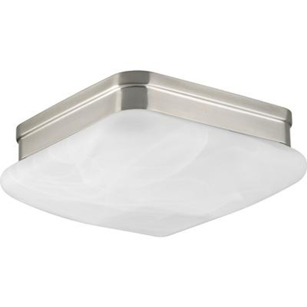 Appeal Collection 2-Light Brushed Nickel Flushmount