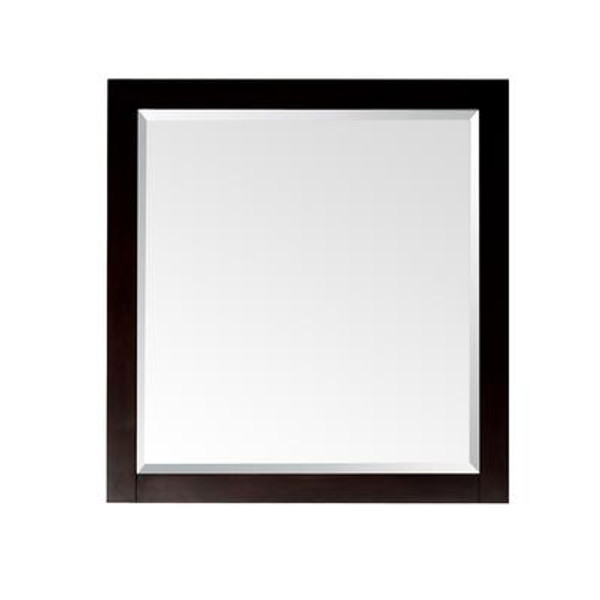 Lexington 28 Inch Mirror in Light Espresso Finish