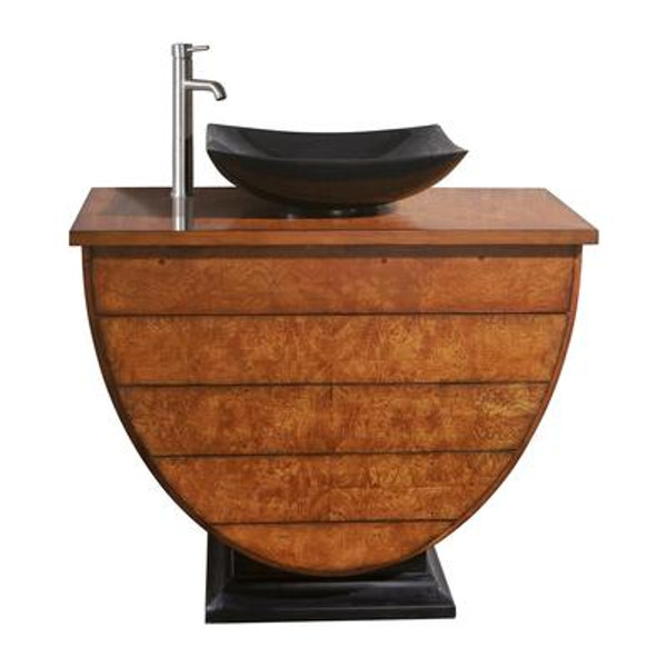 Legacy 40 Inch Vanity Only Golden Burl Finish (Faucet not included)