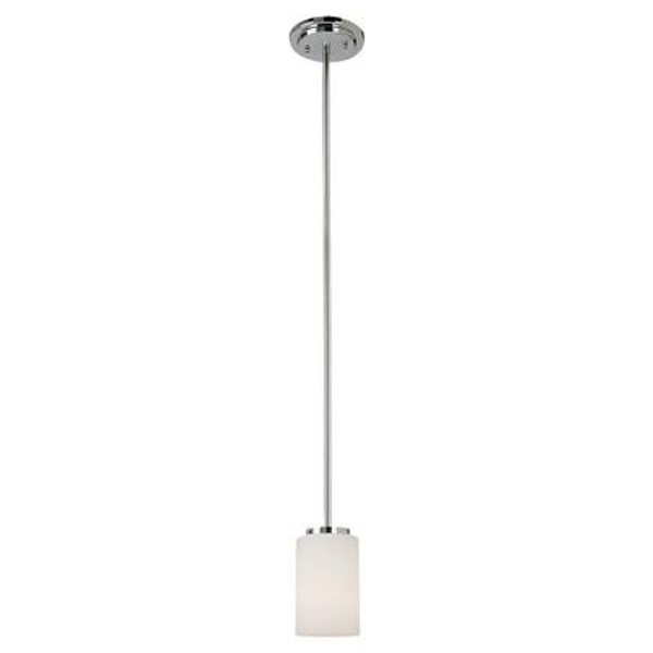 1 Light Chrome Incandescent Pendant