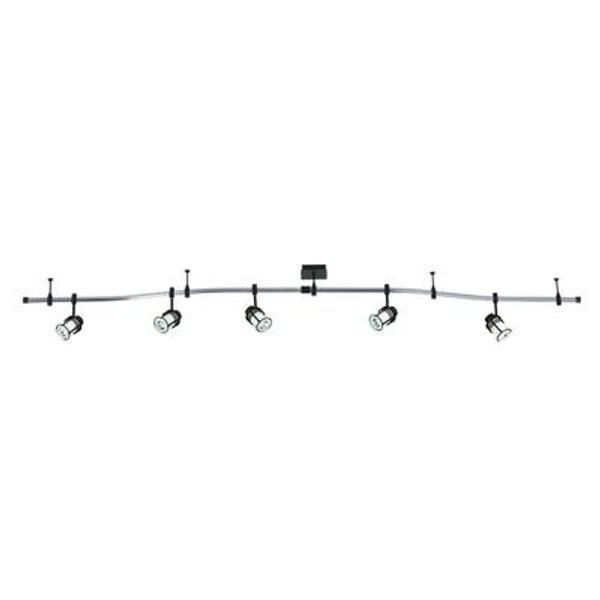Longitode Collection 5 Light Oil Rubbed Bronze Track