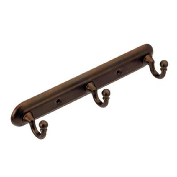 Yorkshire Triple Robe Hook in Old World Bronze