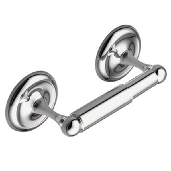 Yorkshire Double Post Toilet Paper Holder in Chrome