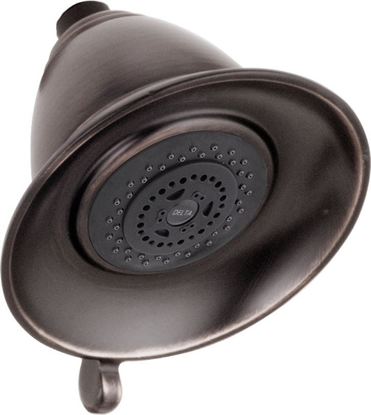 Victorian 3-Spray 5-1/2 Inch Touch-Clean Showerhead in Venetian Bronze