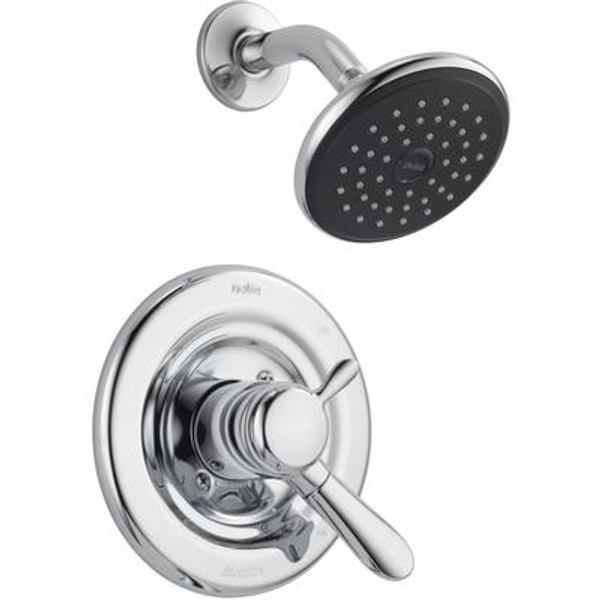Lahara 1-Handle 1-Spray Raincan Shower Only Faucet in Chrome with Dual Function Cartridge (Valve not included)