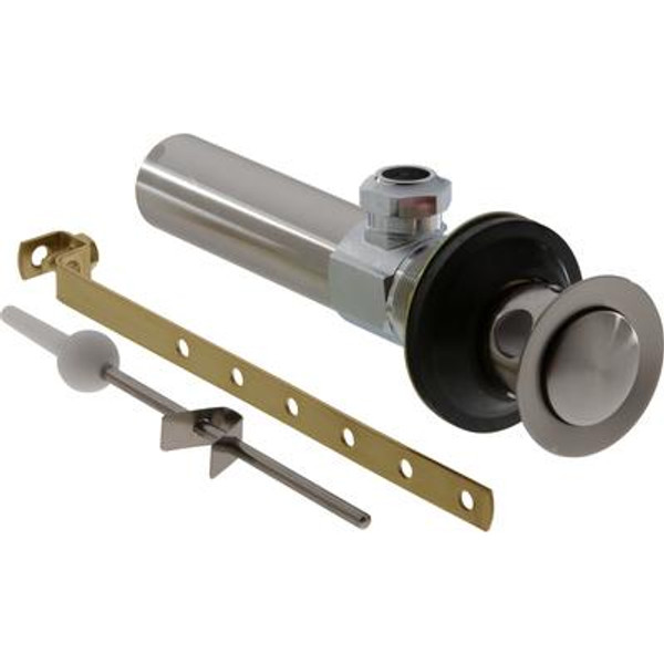 Lavatory Drain Assembly Less Lift Rod in Stainless
