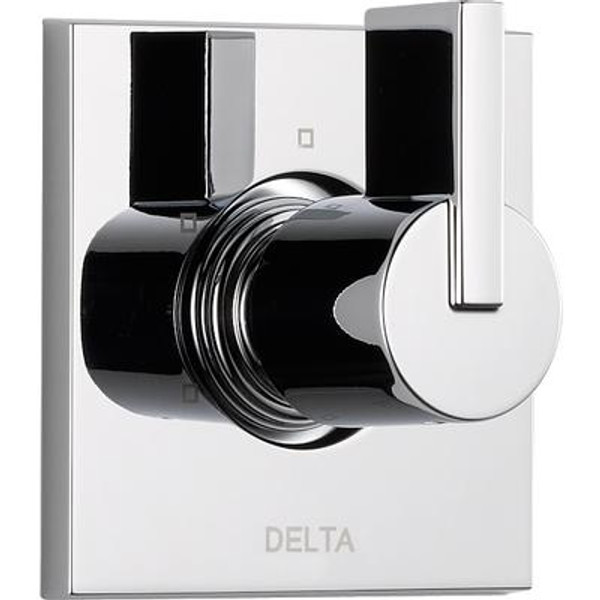 Vero 1-Handle 3-Function Diverter/Volume Control Valve Trim Kit in Chrome (Valve Not Included)