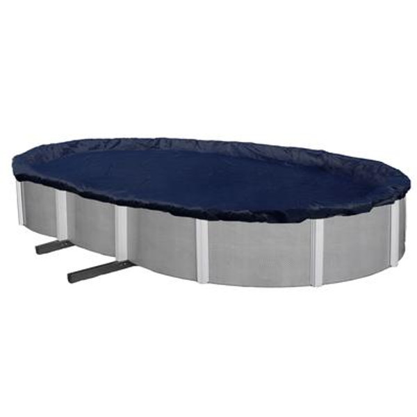 8-Year 21 Feet x 41 Feet Oval Above Ground Pool Winter Cover