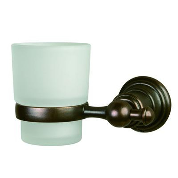 Estates Wall-Mounted Tumbler Holder in Heritage Bronze