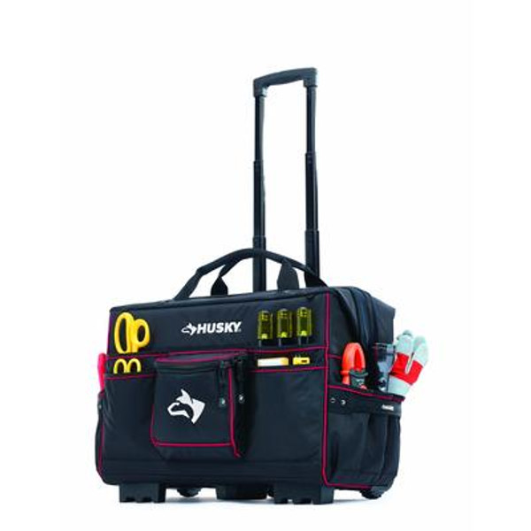 Husky 22inch Pro Grade Rolling Tote