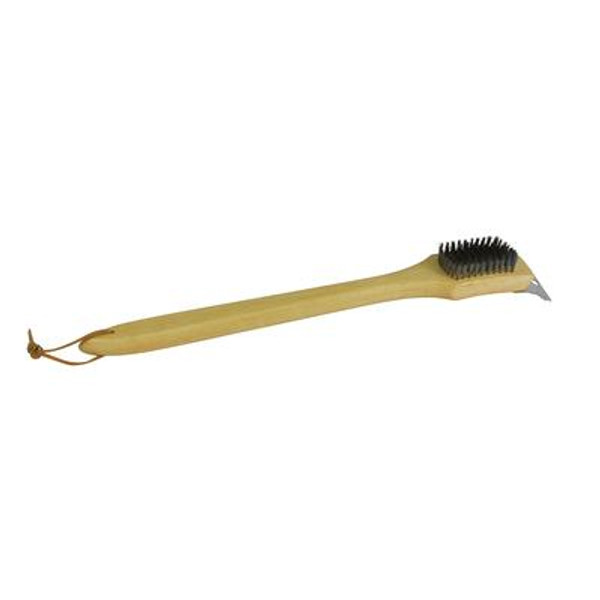 Wood Handle Grill Brush