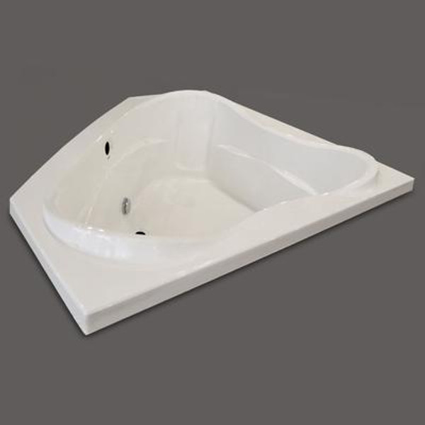 LUXE 60 X 60 Inch Corner Tub