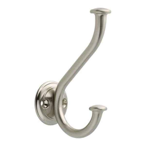 Cirque Coat & Hat Hook Satin Nickel