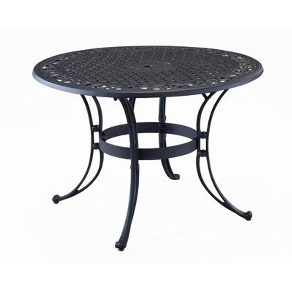 Home Styles 42Inch Round Dining Table Black Finish