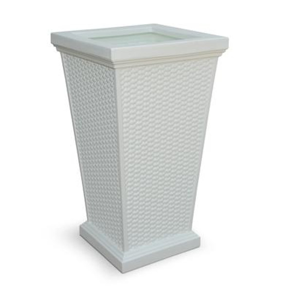 Wellington Tall Planter White