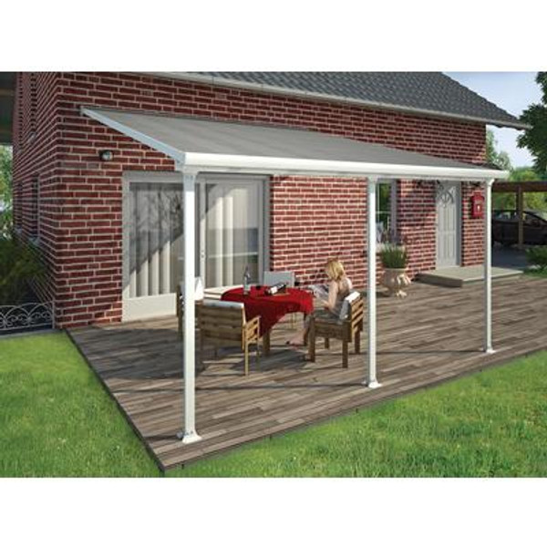 Feria Patio Cover 13 Feet. x 14 Feet. - White