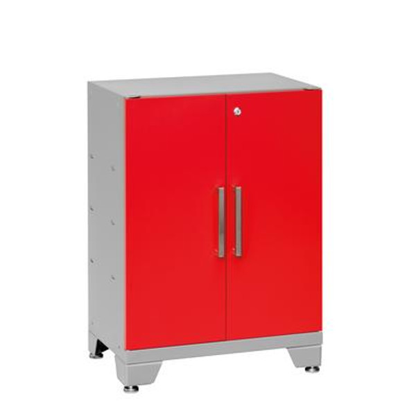 Performance 33 Inch H x 24 Inch W x 16 Inch D Two Door  Base Cabinet in Red